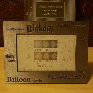 Sixtrees Birthday Frame 4" x 6"
